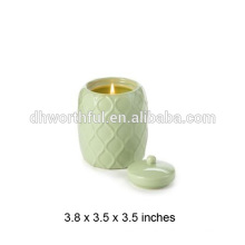 High quality pineapple ceramic candle jar                        
                                                Quality Choice